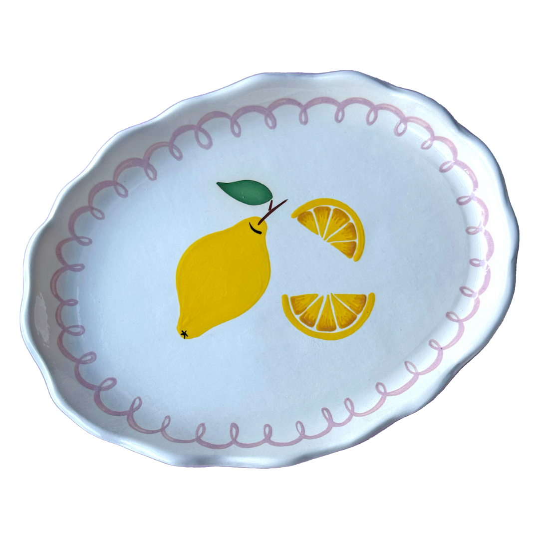 Minnie Mae-Stott, Lemon Serving Platter