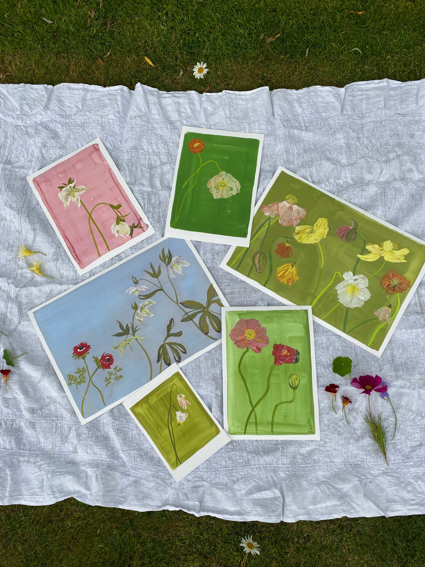 Lucy Wayne, ‘Green Poppy 3’