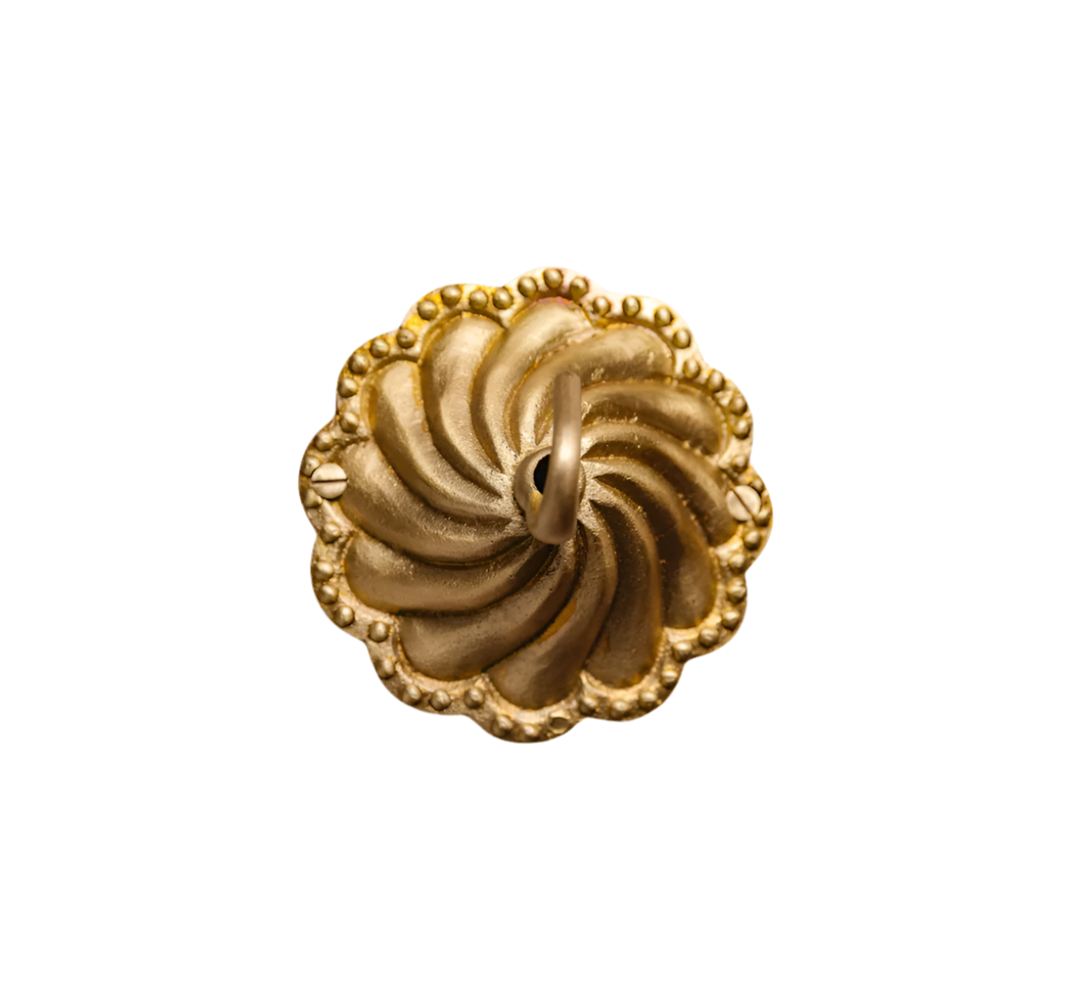 Hastshilp Shell Brass Ceiling Rose