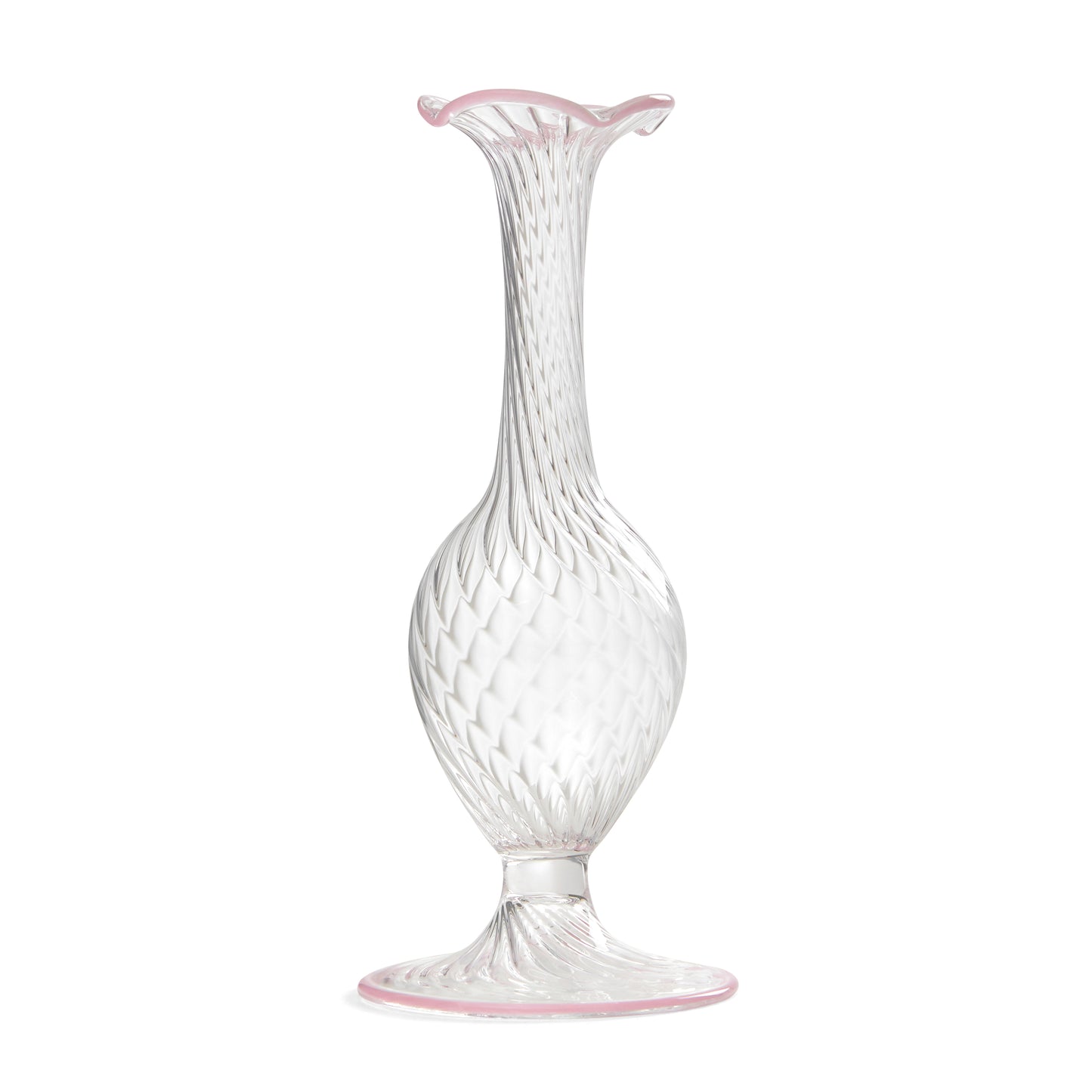 The Eleanor Murano Bud Vase in Pink