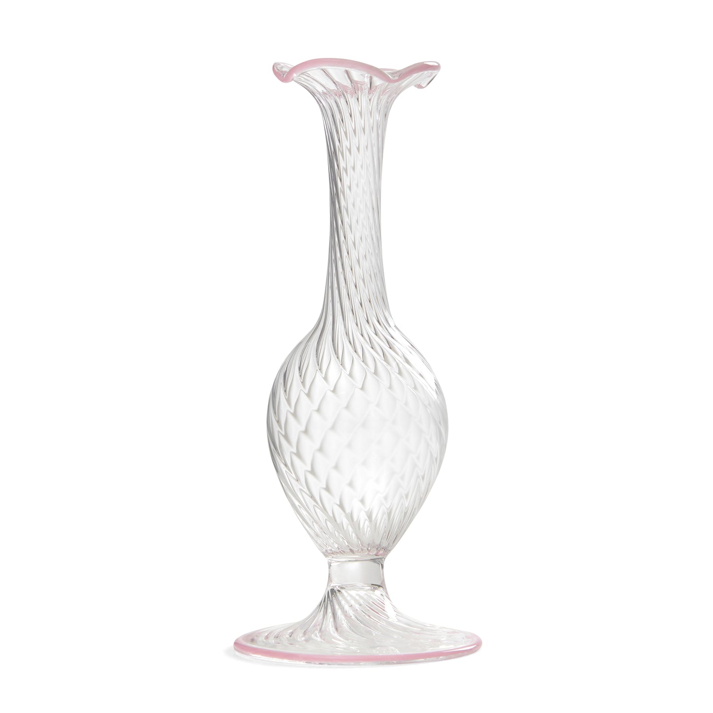 Murano Bud Vase in Pink