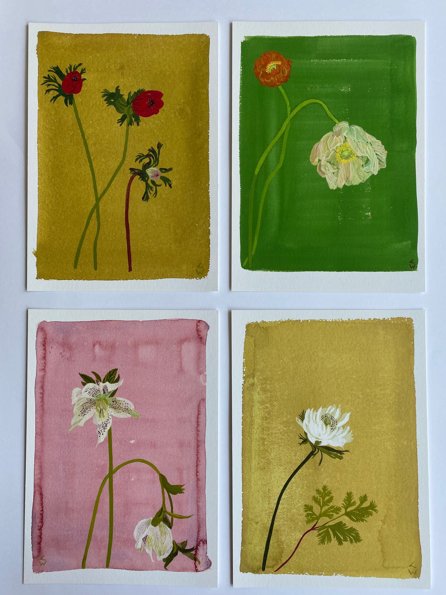 Lucy Wayne, ‘Green Poppy 3’