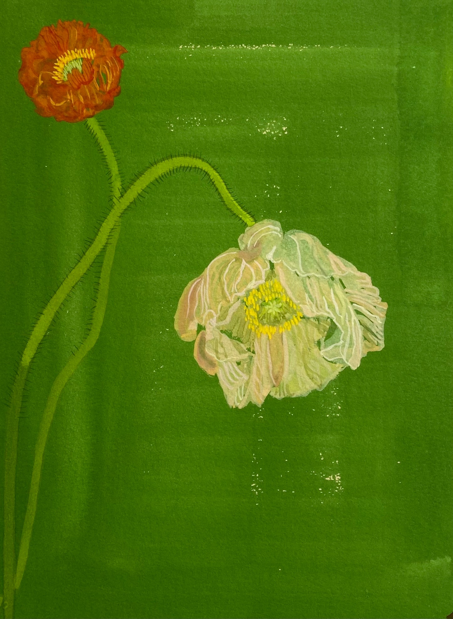Lucy Wayne, ‘Green Poppy 3’