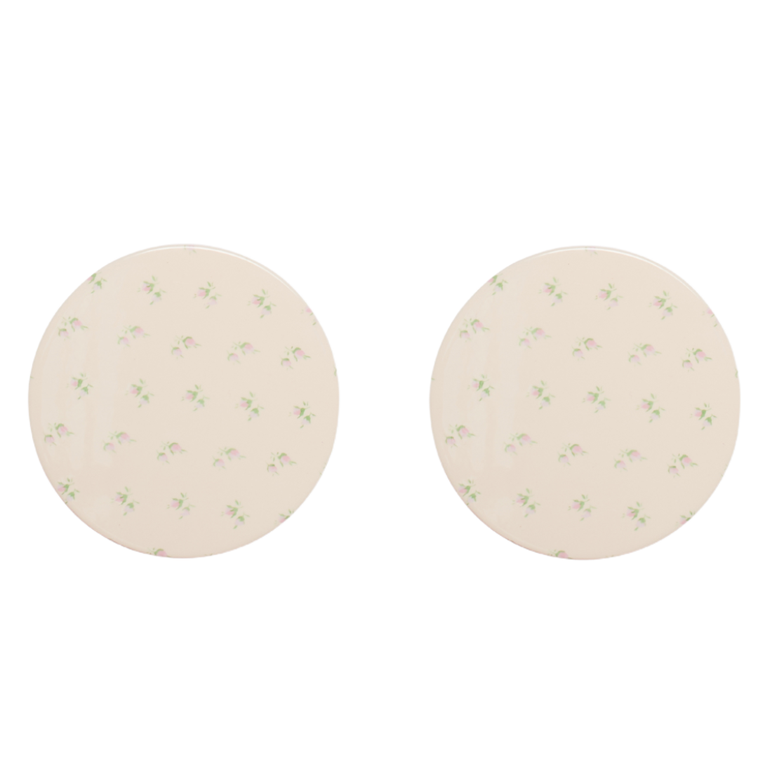 YOLKE x DM Rosebud Coaster Set of Two