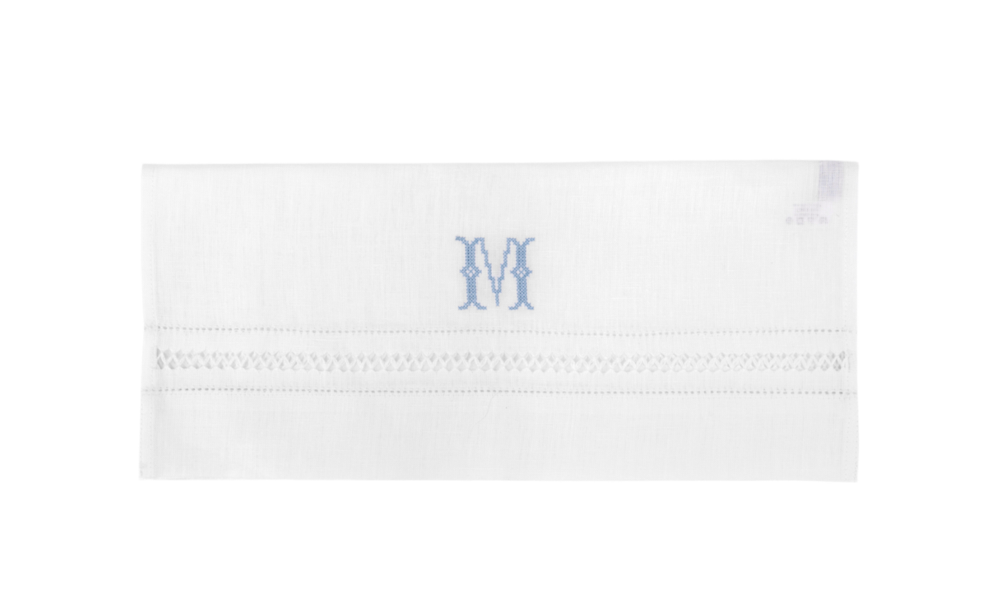 Volga Linen, Hand Towel Diamond Stitch