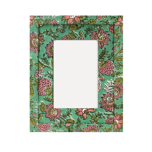 Neon Bloom Photo Frame