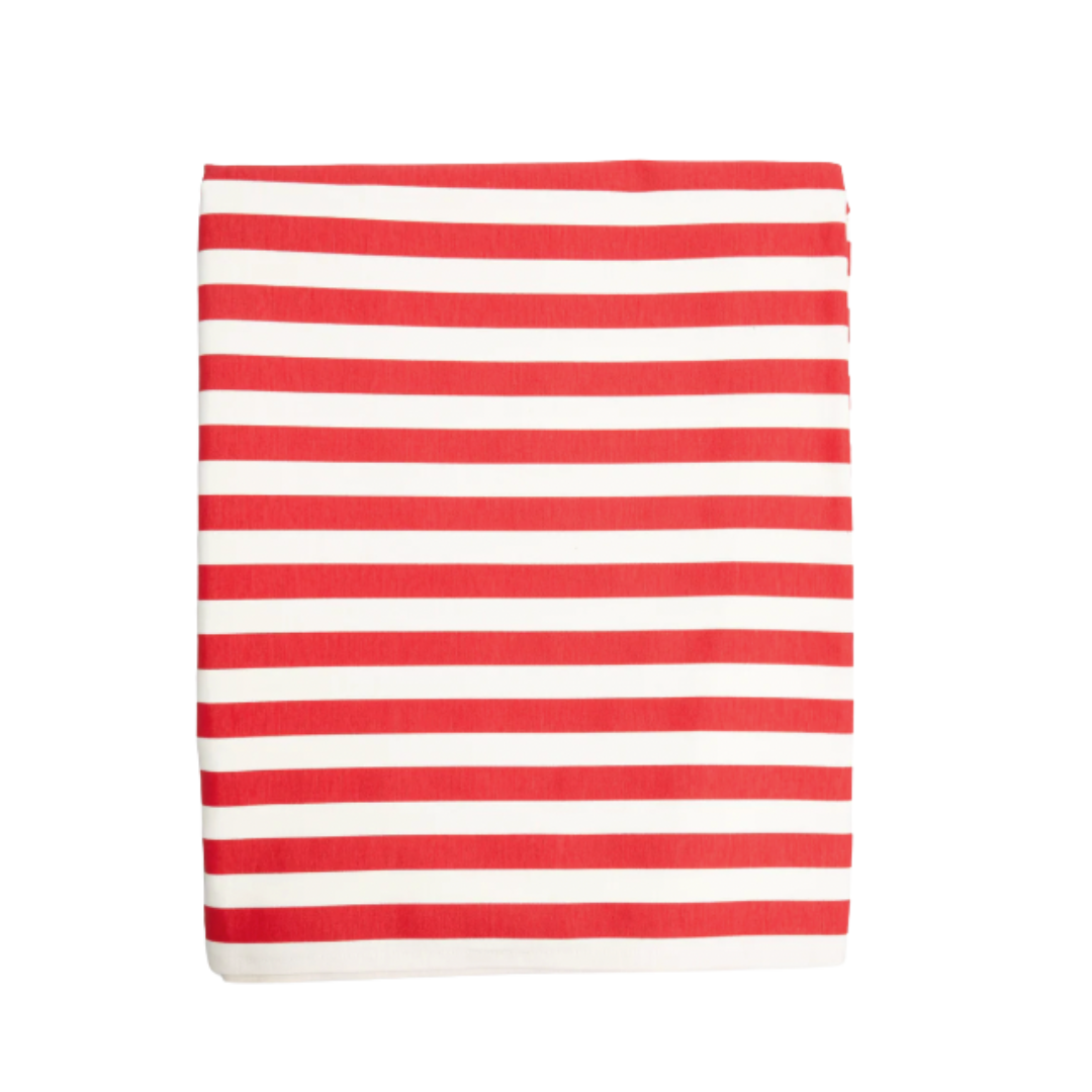 Voi Collective, Red Stripe Tablecloth