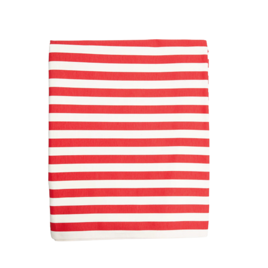 Voi Collective, Red Stripe Tablecloth