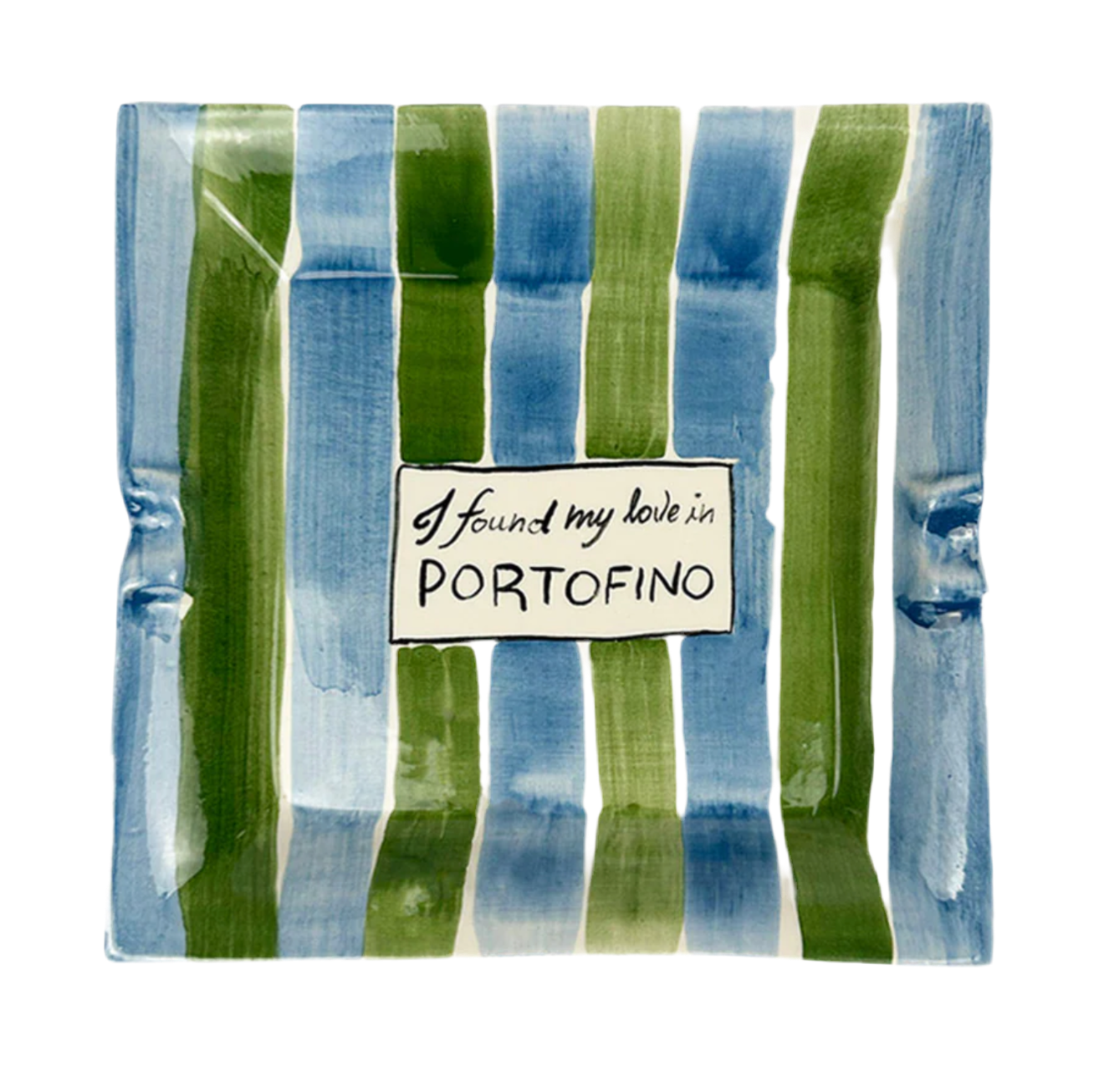 Musae Studio, Portofino Ashtray, Striped