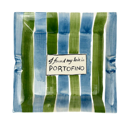Musae Studio, Portofino Ashtray, Striped