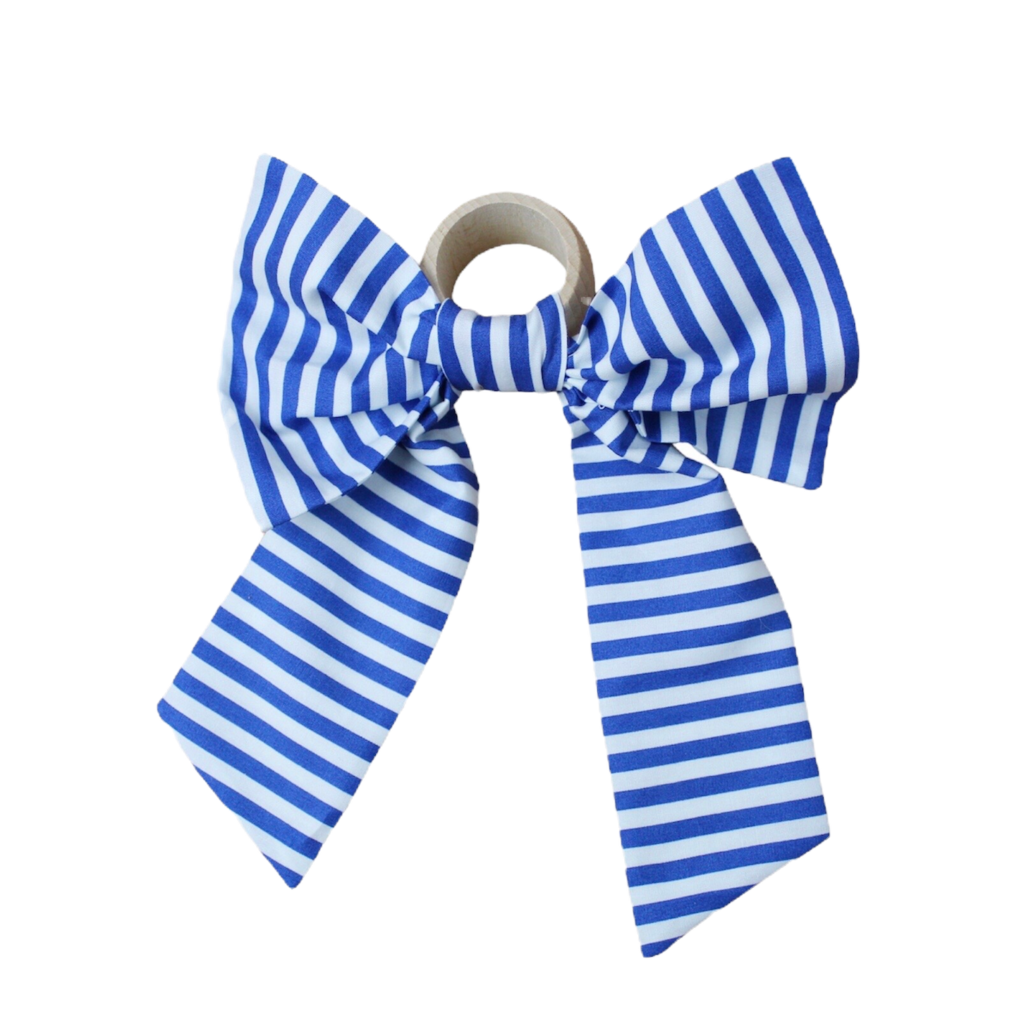 L'amour des Bonbons 'Bonjour Napkin Ring in Blue'