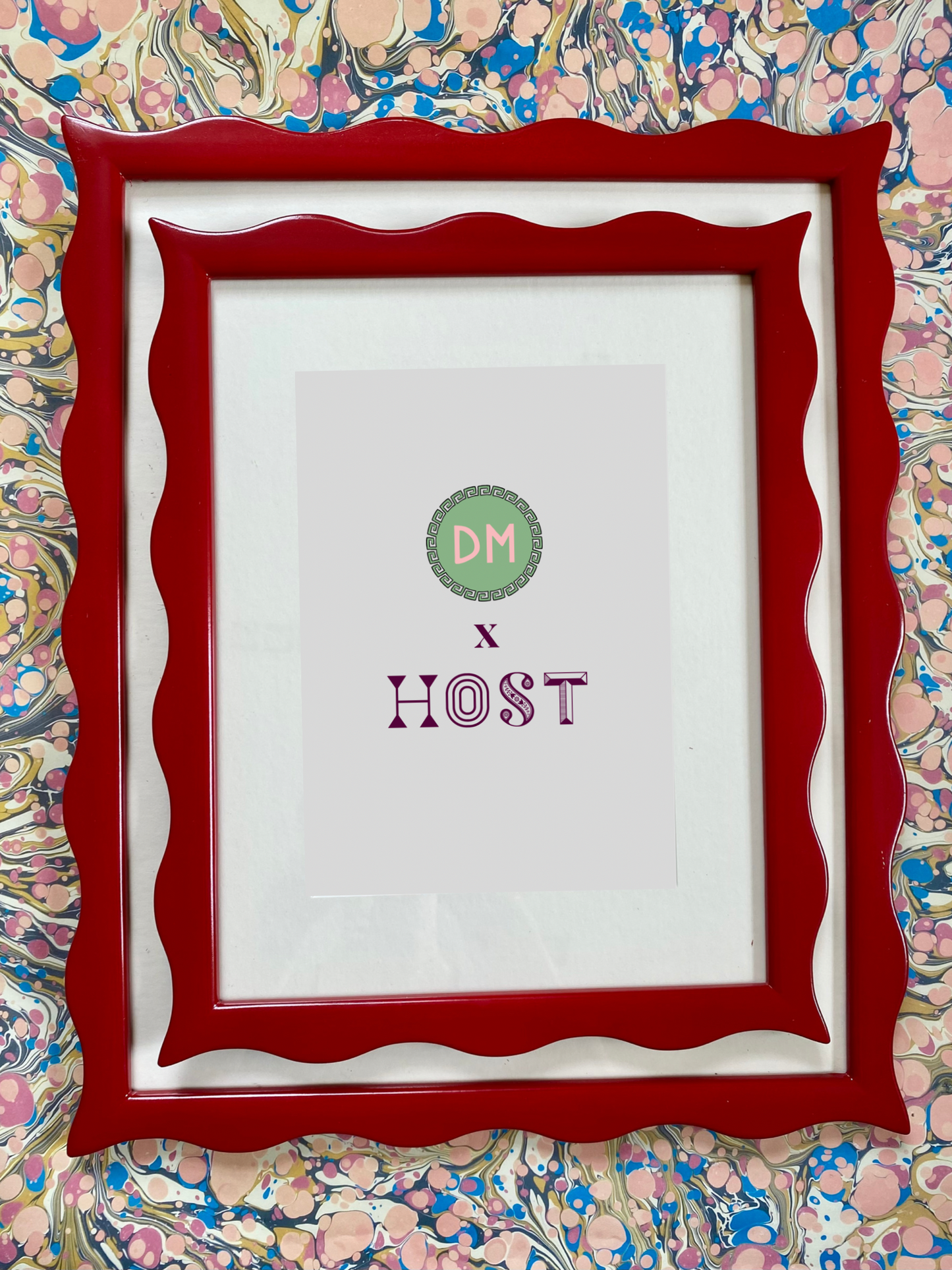 HOST x DM Ripple Red Frame