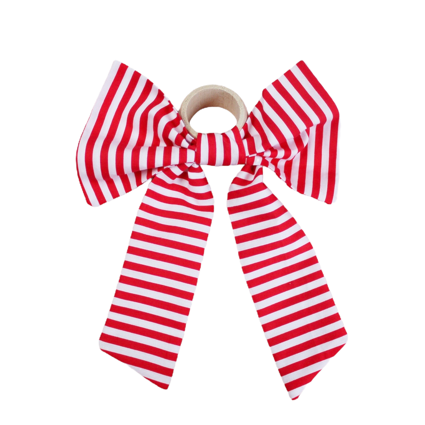 L'amour des Bonbons 'Bonjour Napkin Ring in Red'