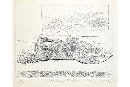 Rose Hilton, 'Sleeping Figure' 1990