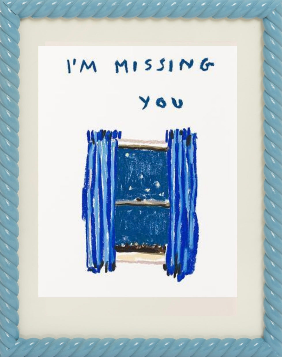 Lucy Mahon, 'I'm Missing You (blue)' 2021