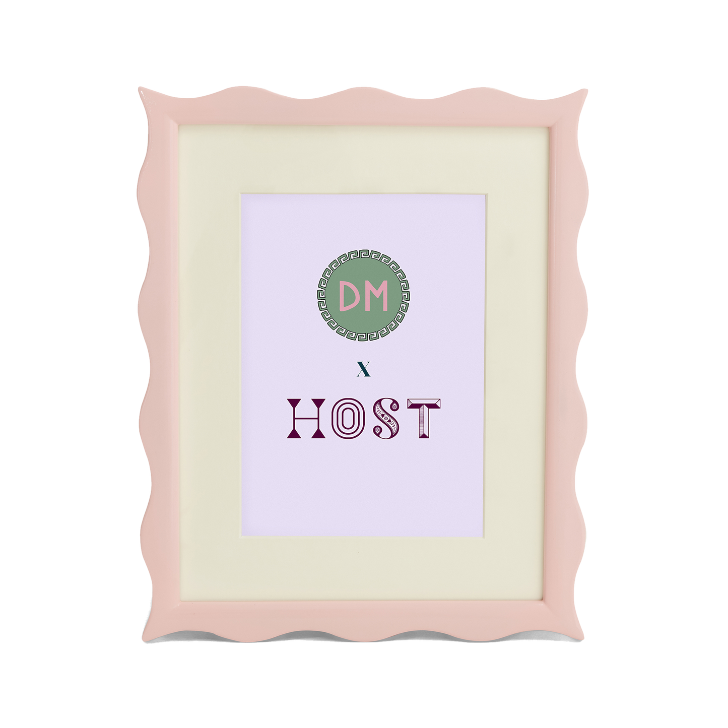 HOST x DM Small Ripple Pink Frame