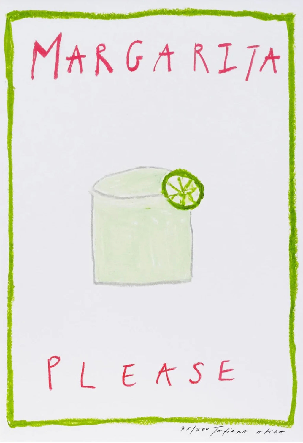Tatiana Alida, 'Margarita Please' 2021