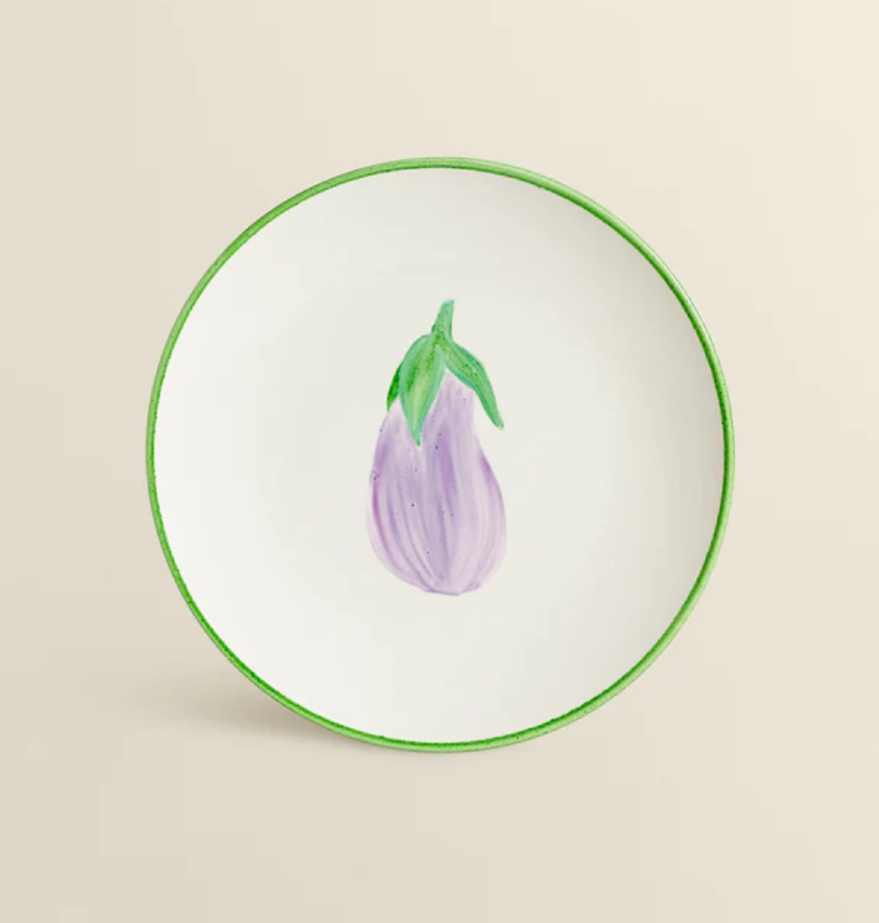 Aubergine Plate