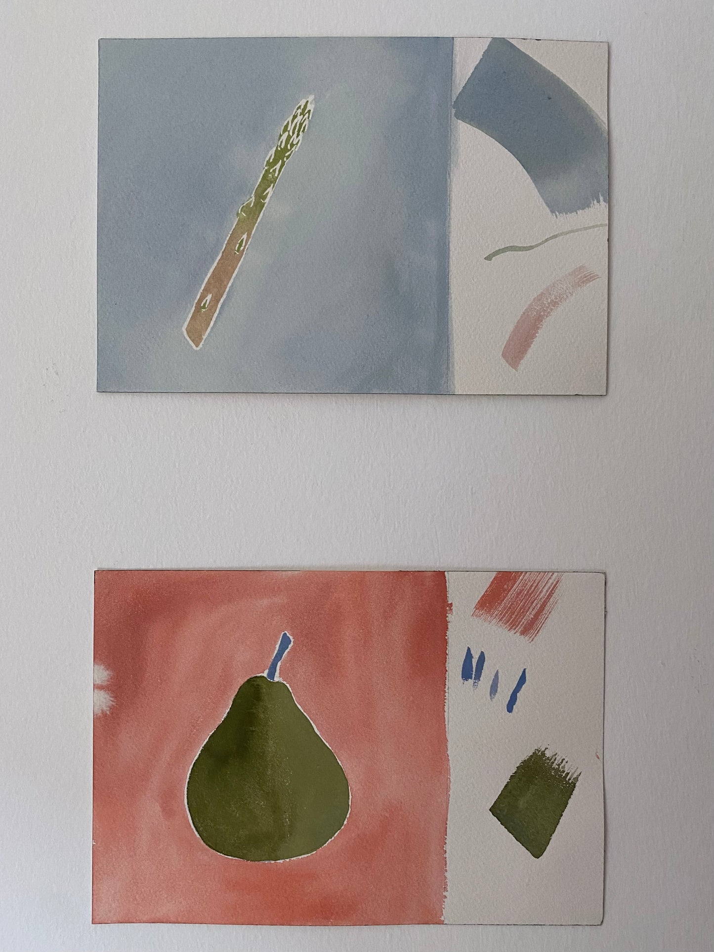 Rosalia Dols, 'Asparagus colour test' 2024