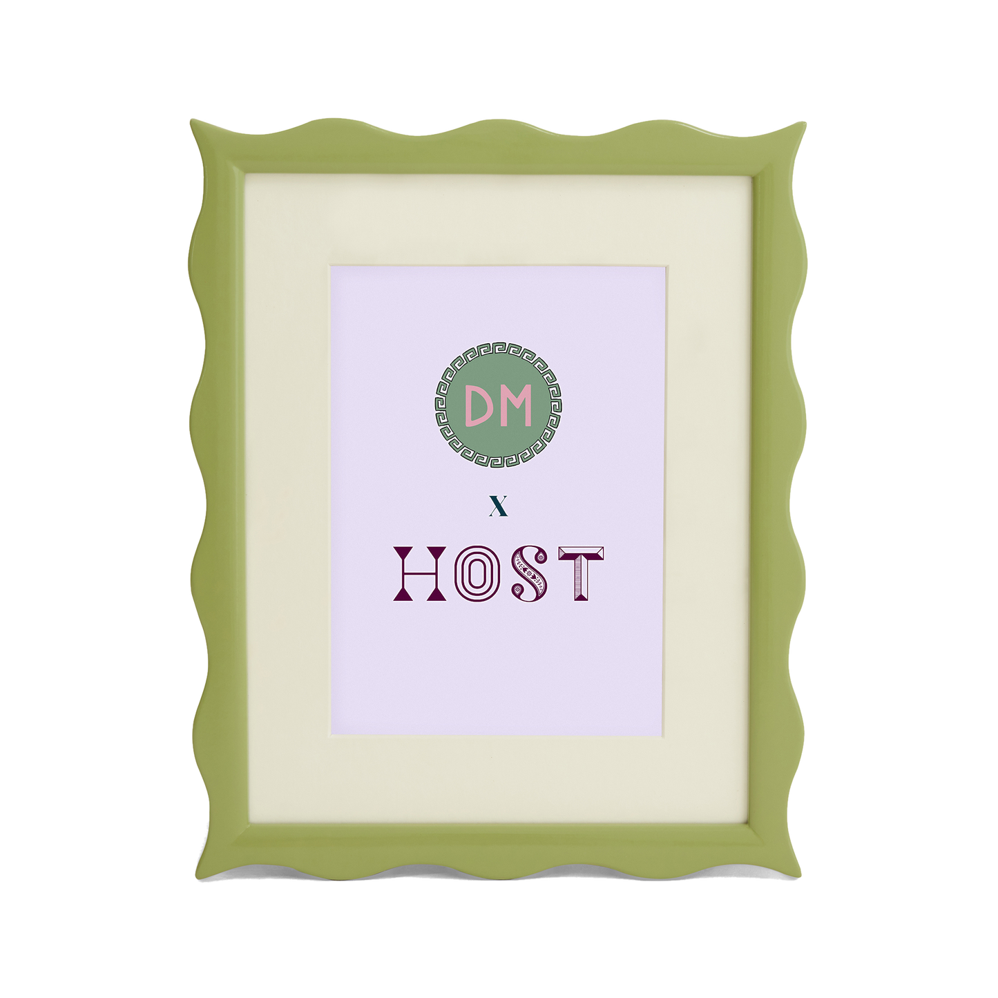 HOST x DM Small Ripple Frame in Green