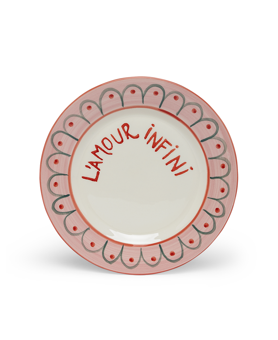 Actos L'amour Infini' Desert Plate