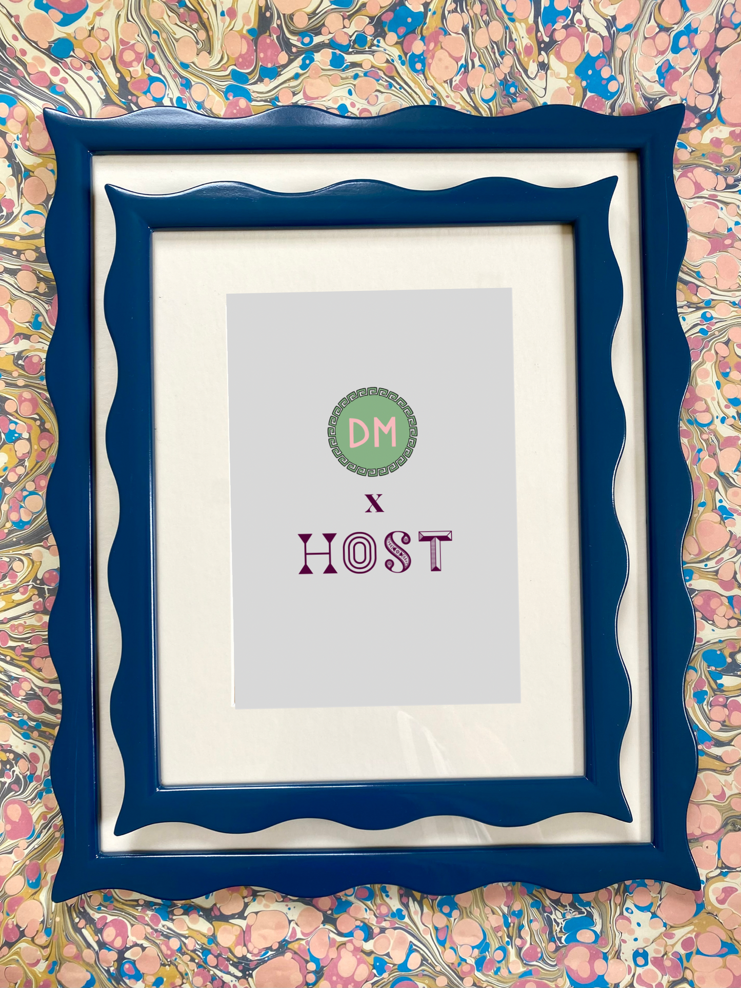 HOST x DM Ripple Blue Frame