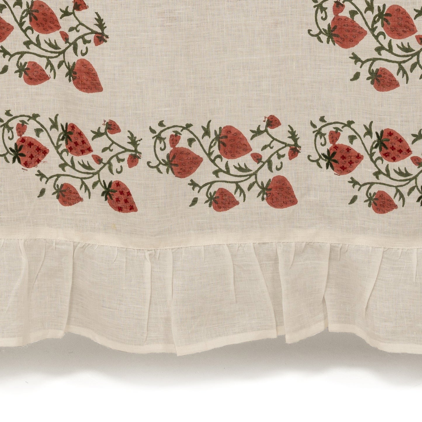Sharland England, 'Fraises Des Bois Tablecloth'