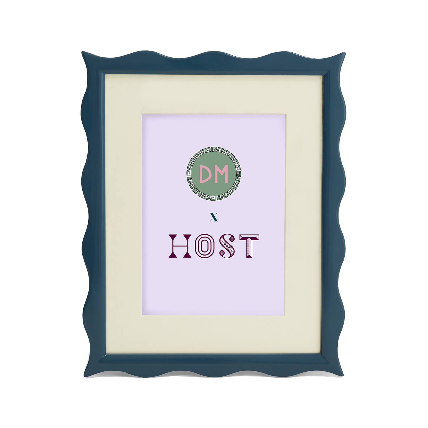 HOST x DM Small Ripple Blue Frame