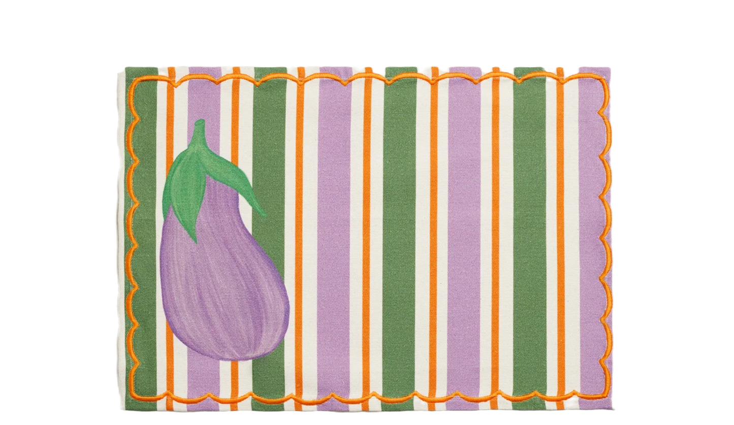 Aubergine Placemat