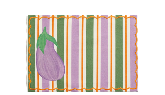 Aubergine Placemat