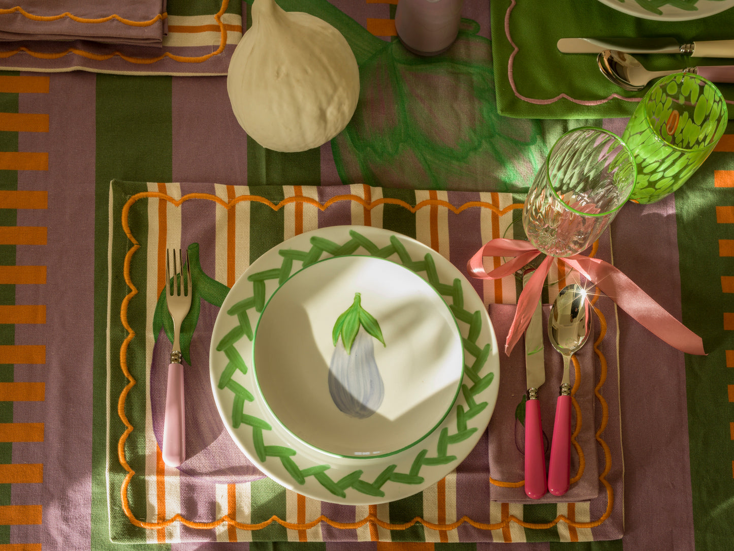 Aubergine Placemat