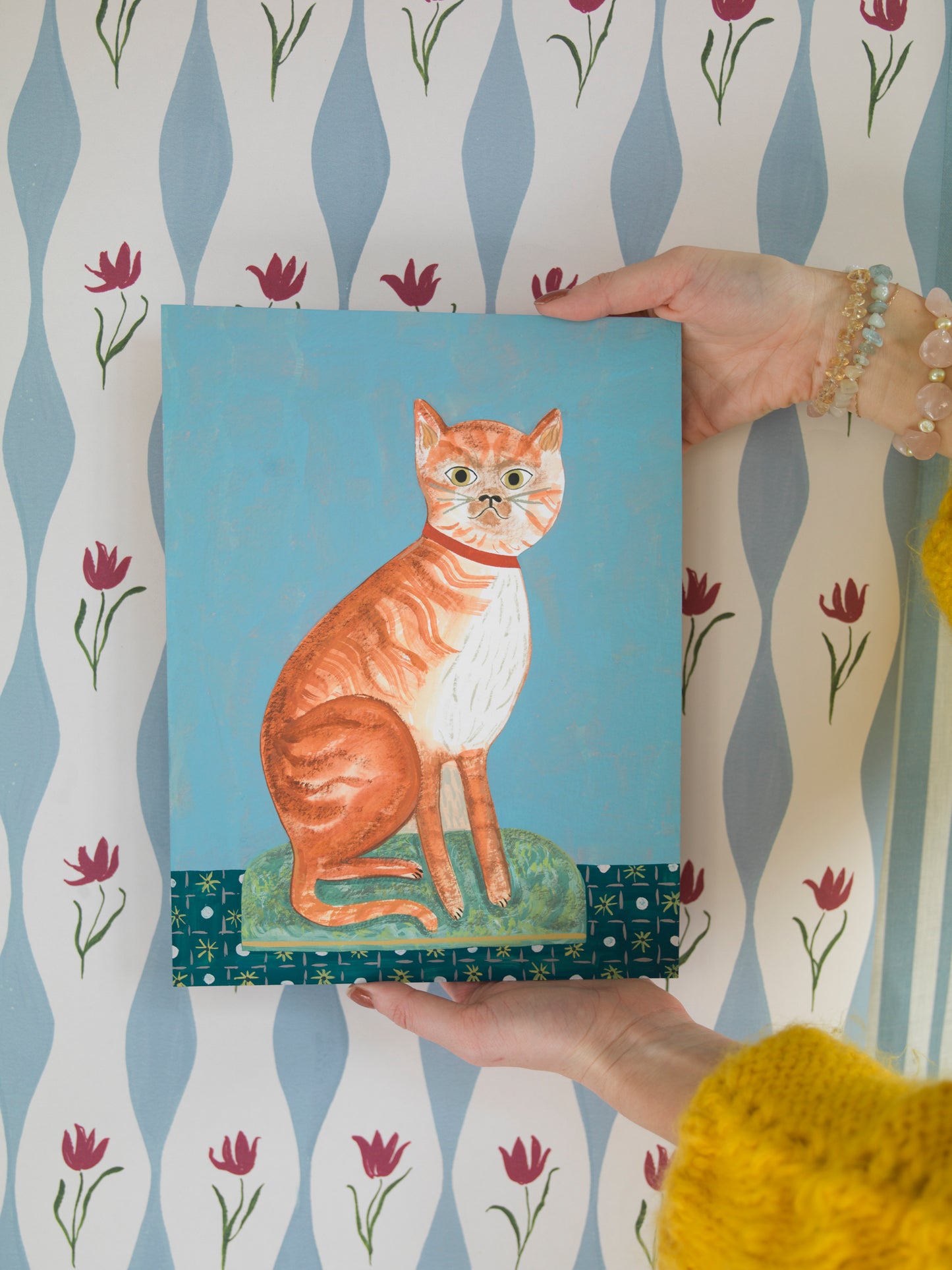 Unity Coombes, 'Marmalade Cat' 2022
