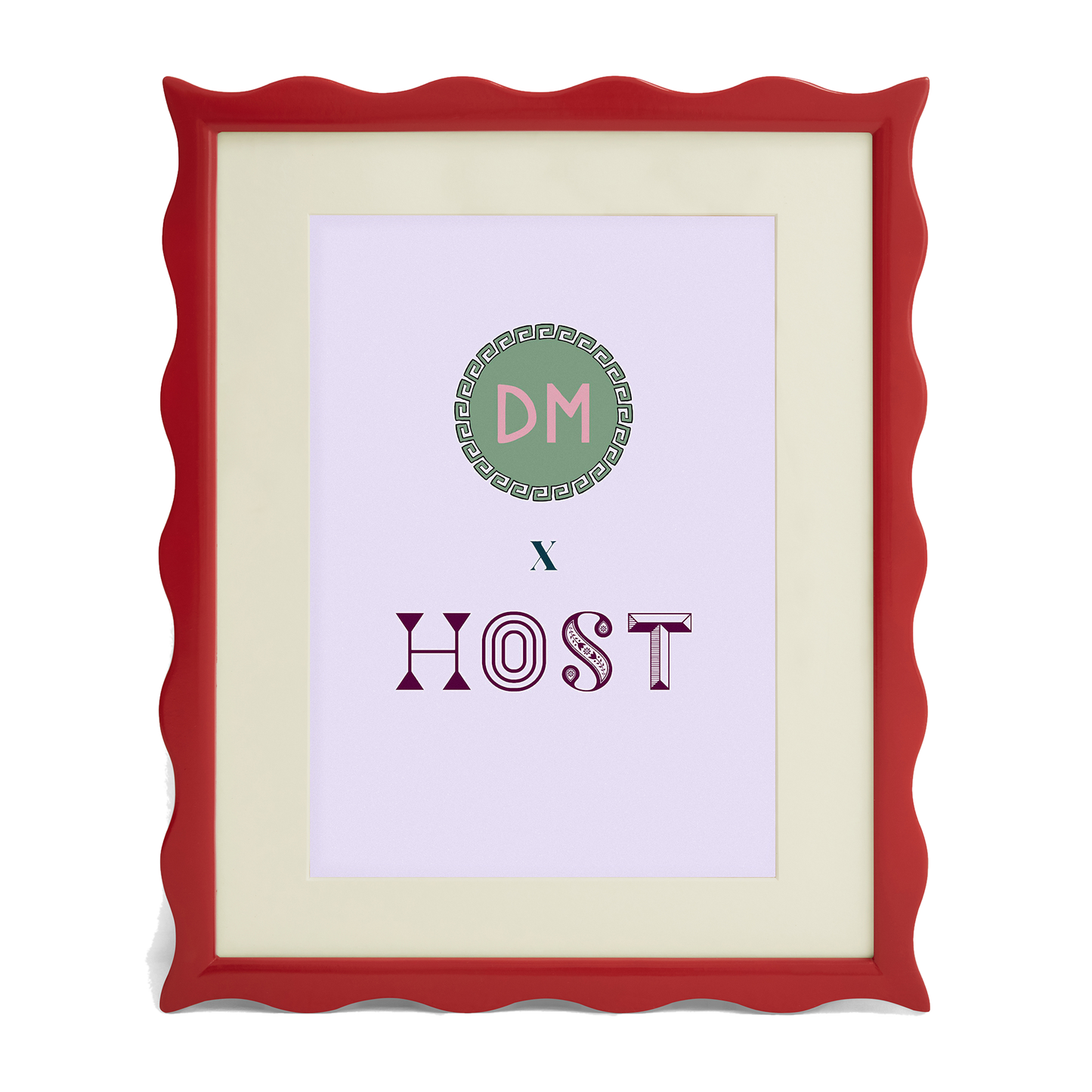 HOST x DM Ripple Red Frame