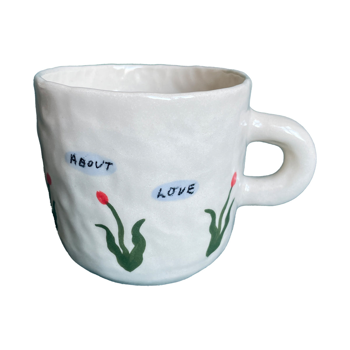 Ruth Wilde, 'I wanted to talk about love mug'