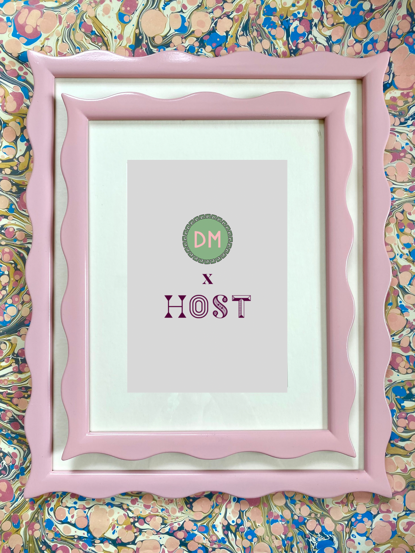 HOST x DM Ripple Pink Frame