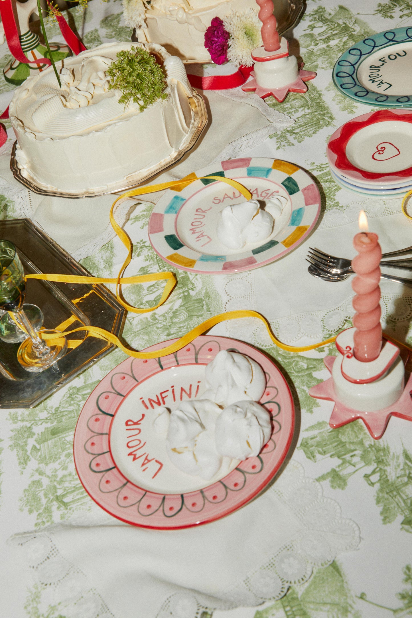 Actos L'amour Sauvage' Desert Plate