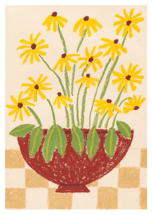 Rosie Harbottle, ‘Rudbeckia in a Bowl' 2023