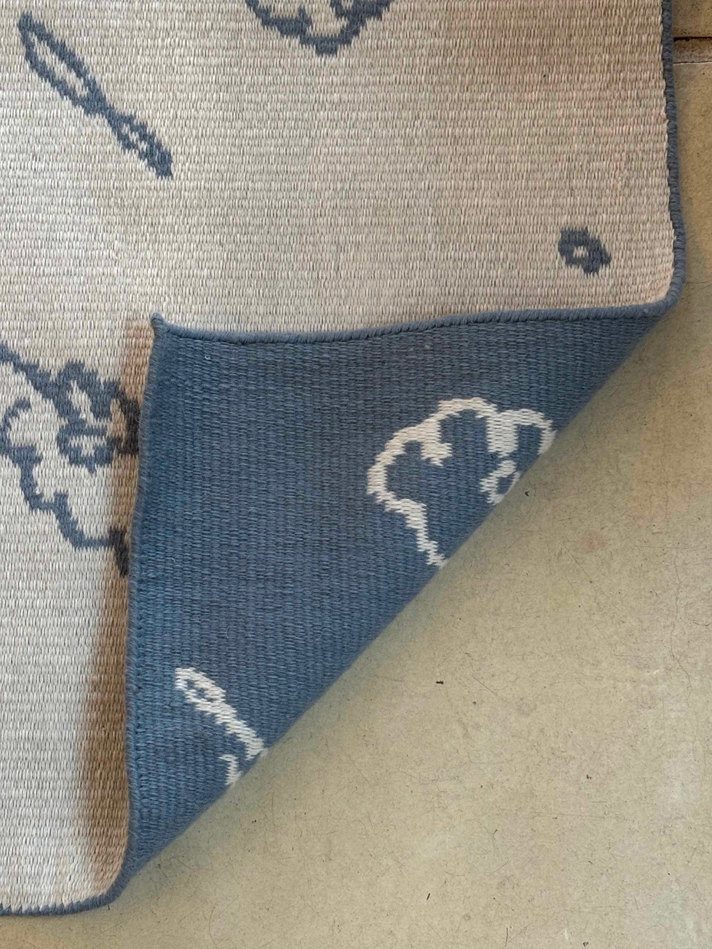 Sparrow and Grass, 'Alpine Rug (Reversible)'