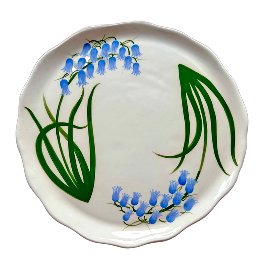 Minnie Mae-Stott, Bluebell Dinner Plate