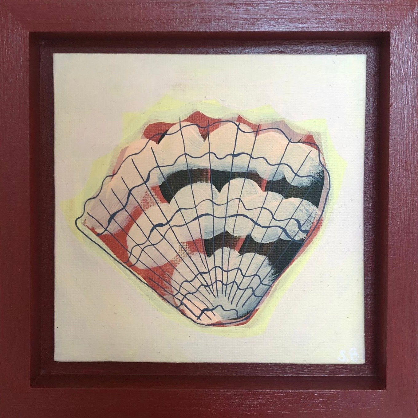 Sian Beck, 'Beach treasure no.1' 2025