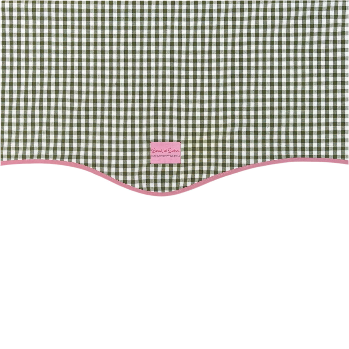 L'Amour Des Bonbons Mon Chou tablecloth green/pink