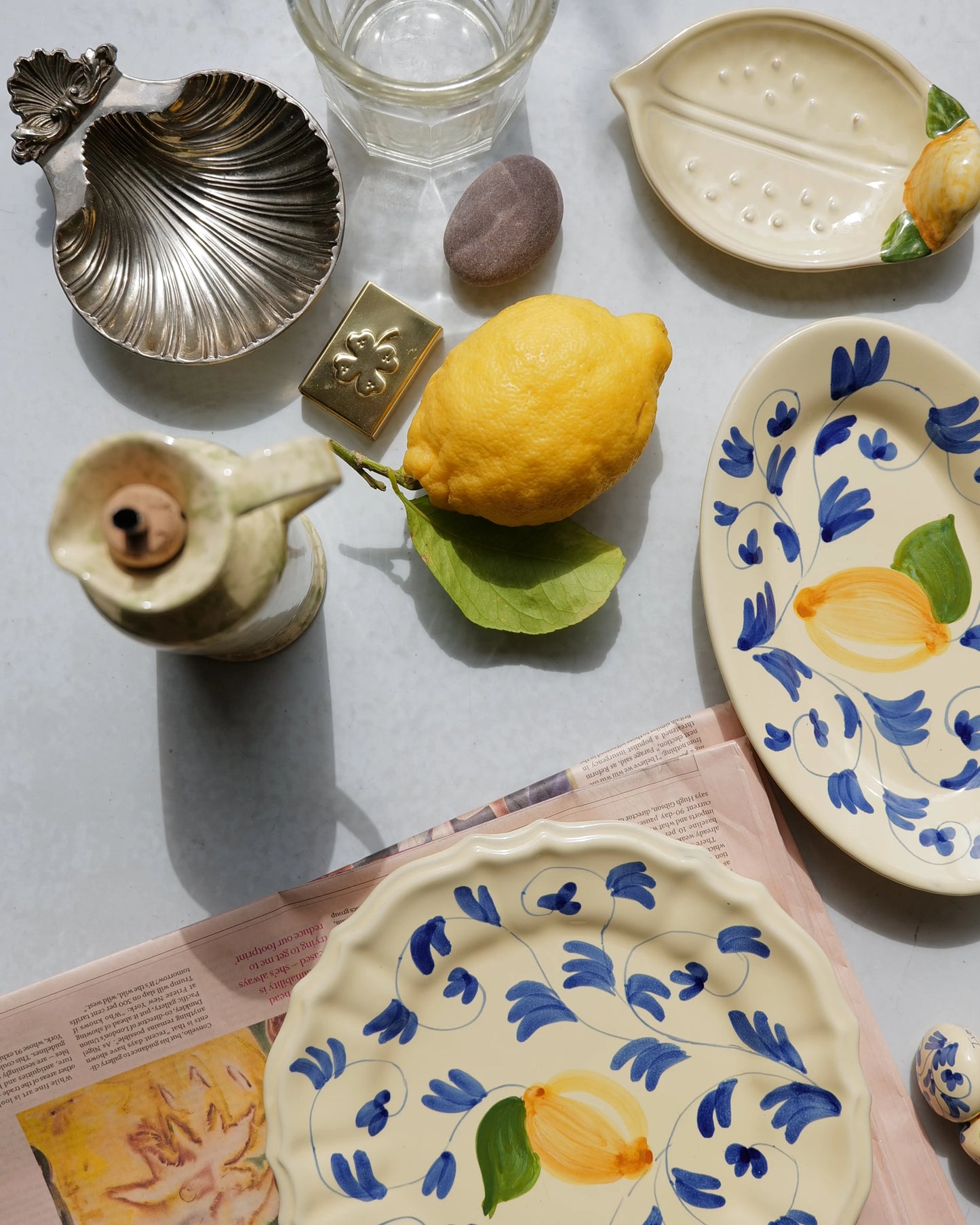 Ivo Angel, The Lemons small serving platter