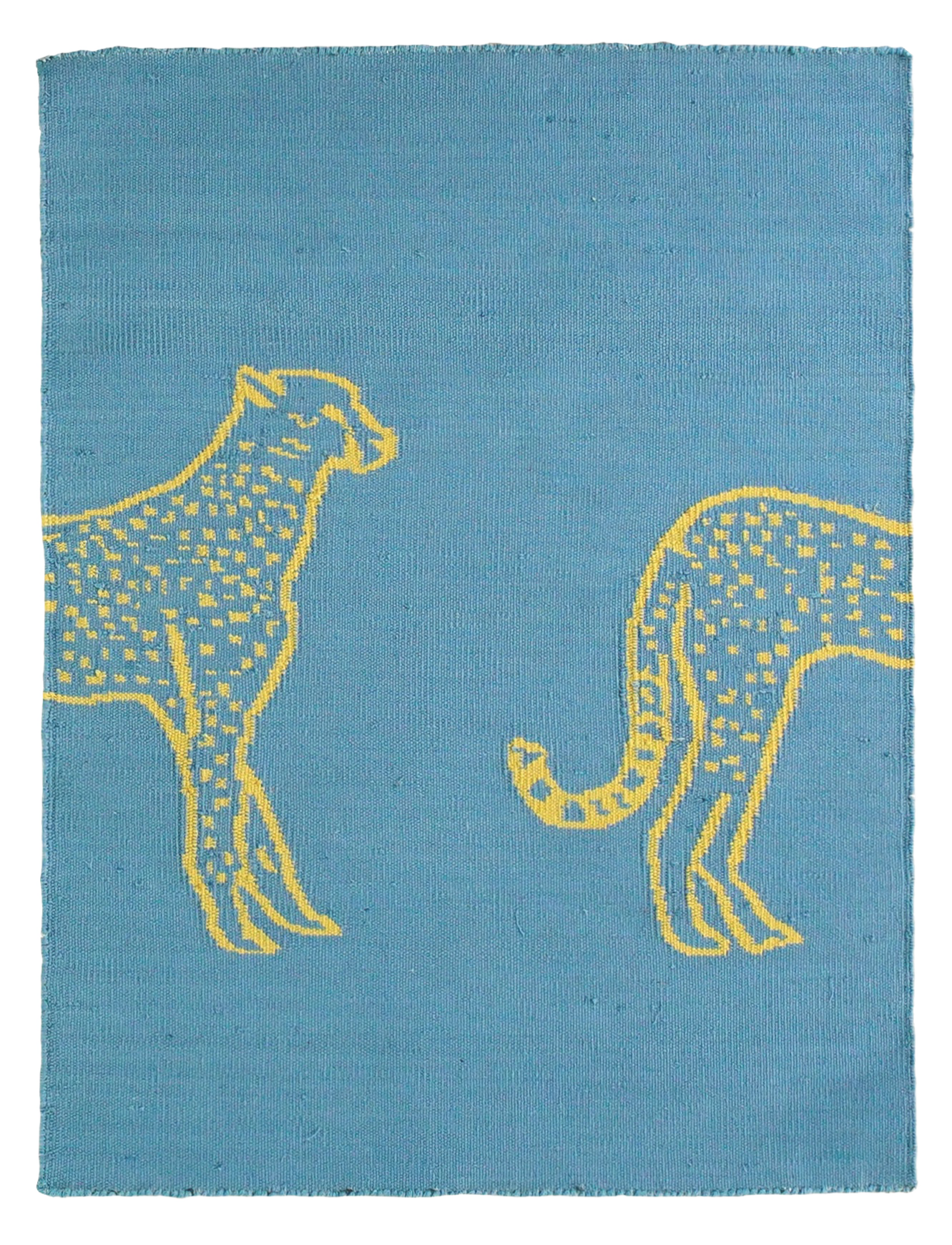 Sparrow and Grass, 'Cheetah Triptych Tapestry'