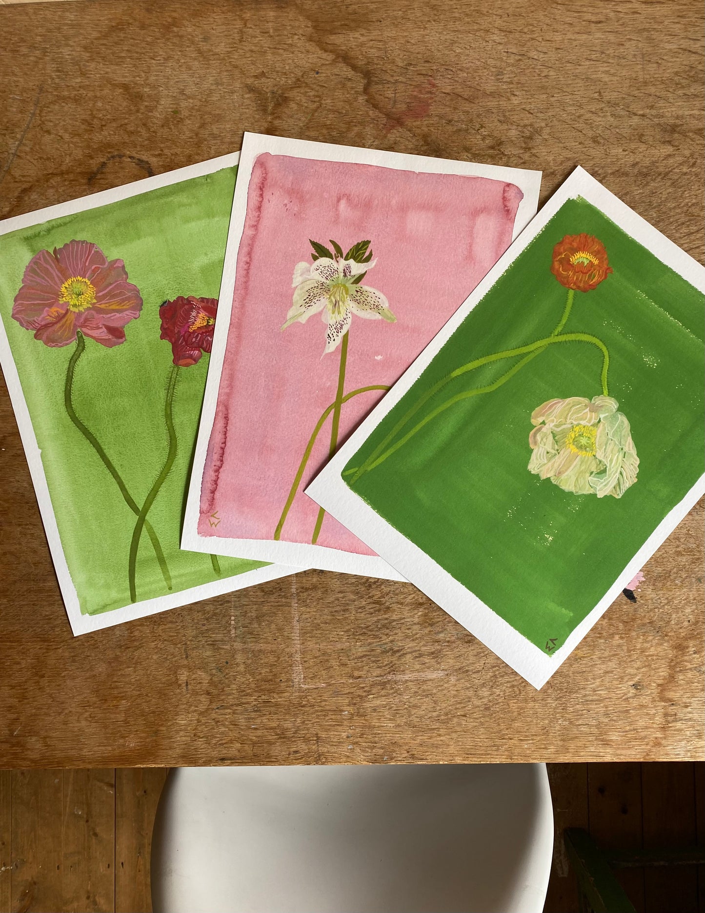 Lucy Wayne, ‘Green Poppy 3’