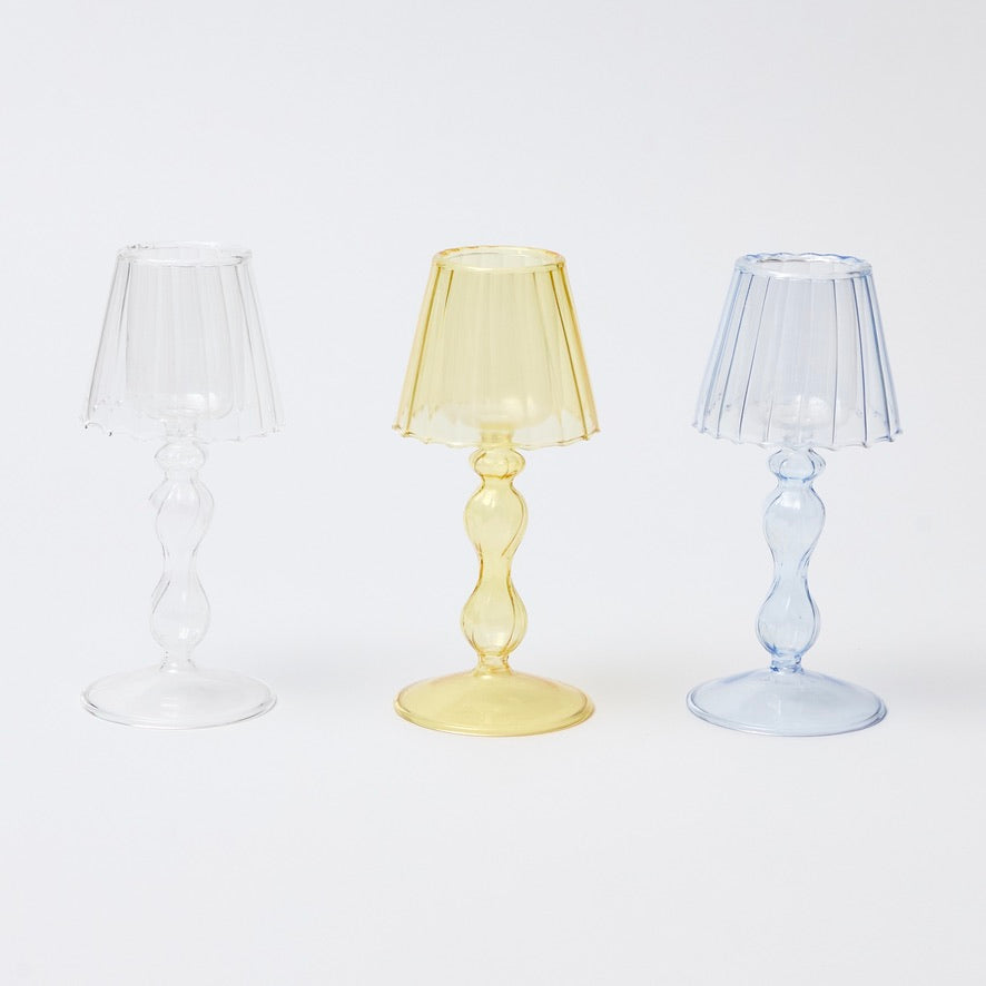 Voi Collective, Yellow Tea Light Lamp (set of 2)