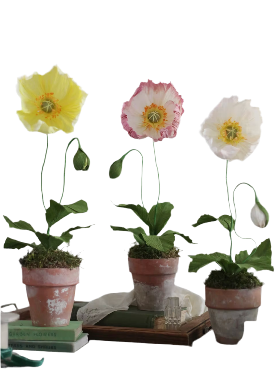 Blooms by Beam Paper Poppy Flowers
