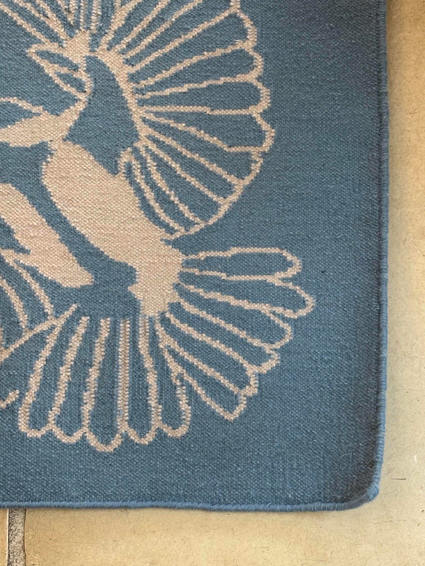Sparrow and Grass, 'Flying Birds Rug'