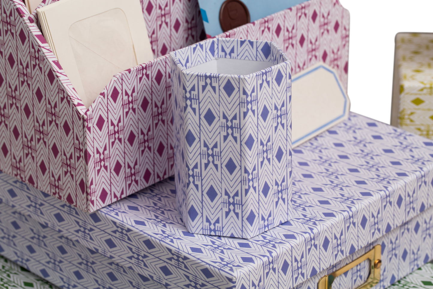 Dar Leone, Tijan Cherry Pink Letter Rack