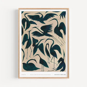 Rosanna Corfe, Herons Print