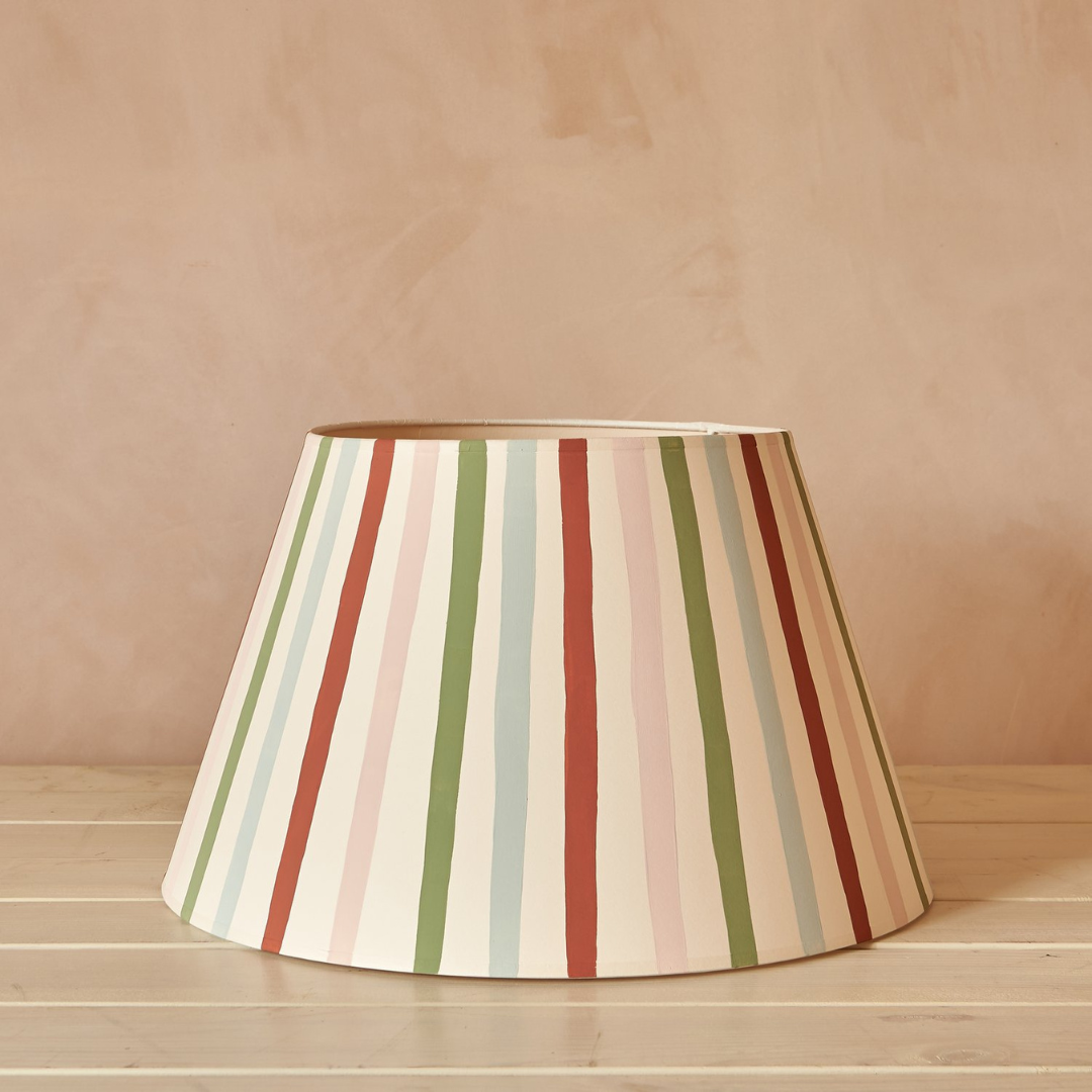 Hum London x DM Large Striped Lampshade